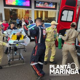 Fotos de Mulher sofre duas paradas cardiorrespiratórias após cair de circular em movimento em Maringá