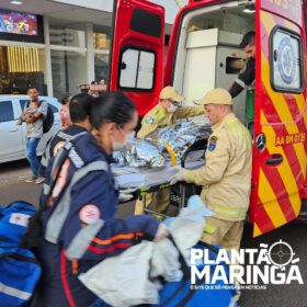 Fotos de Jovem que caiu de ônibus em movimento em Maringá morre no hospital