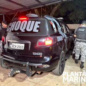 Fotos de Suspeito é preso após efetuar disparo de arma de fogo durante festa em Maringá 