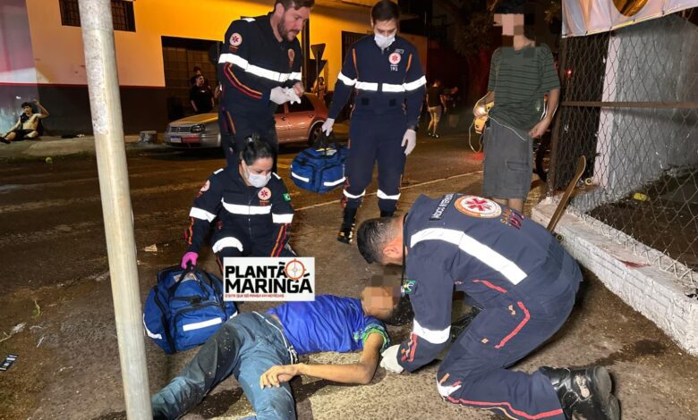 Fotos de Adolescente de 17 anos é agredido com socos e garrafadas em Sarandi