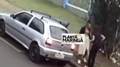 Fotos de Câmera registra menina sendo roubada a caminho da escola em Maringá