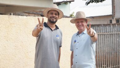 Fotos de Eduardo Pasquini (PL) lidera e tem 47,8% das intenções de voto para a Prefeitura de Nova Esperança