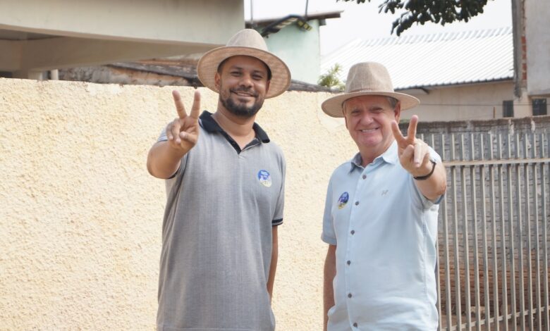 Fotos de Eduardo Pasquini (PL) lidera e tem 47,8% das intenções de voto para a Prefeitura de Nova Esperança