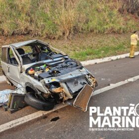 Fotos de Em Maringá, filho vê pai morrer em capotamento na BR-376