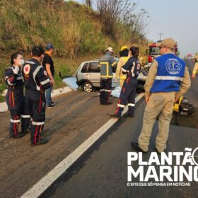 Fotos de Em Maringá, filho vê pai morrer em capotamento na BR-376