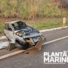 Fotos de Em Maringá, filho vê pai morrer em capotamento na BR-376