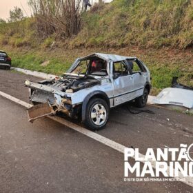 Fotos de Em Maringá, filho vê pai morrer em capotamento na BR-376