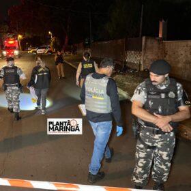 Fotos de Homem de 28 anos é executado com 14 tiros próximo ao Parque do Japão em Maringá