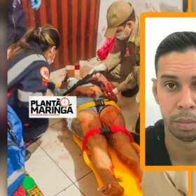 Fotos de Leitor denuncia e homem que tentou matar esposa em Sarandi é preso após publicação de reportagem do Plantão Maringá