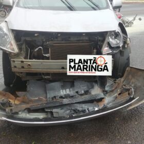 Fotos de Impacto violento provoca explosão de moto em acidente de trânsito em Marialva