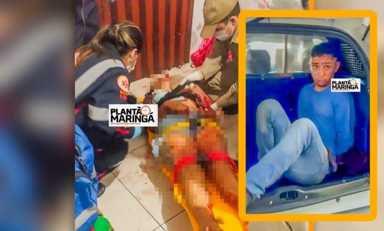 Fotos de Leitor denuncia e homem que tentou matar esposa em Sarandi é preso após publicação de reportagem do Plantão Maringá