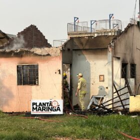 Fotos de Jovem vítima de incêndio em Maringá não resiste e morre no hospital