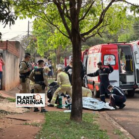 Fotos de Jovem vítima de incêndio em Maringá não resiste e morre no hospital