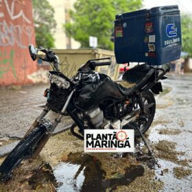 Fotos de Motociclista fica gravemente ferido após colisão em Maringá