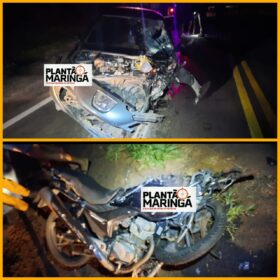 Fotos de Motociclista morre após grave acidente na PR-463 na região de Maringá