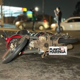 Fotos de Motociclista morre após ser esmagado por carreta na Avenida Colombo, em Maringá