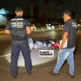 Fotos de Vídeo mostra acidente que matou motociclista em Maringá