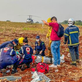 Fotos de Motorista com drogas é intubado após capotamento de veículo entre Maringá e Floresta