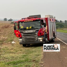 Fotos de Homem com mandado de prisão por tráfico de drogas morre após capotar carro entre Maringá e Floresta  