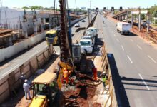 Fotos de Nova etapa da obra dos viadutos de Sarandi altera bloqueio de faixas