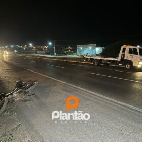 Fotos de Câmera de segurança registrou acidente que matou morador de Maringá na BR-376