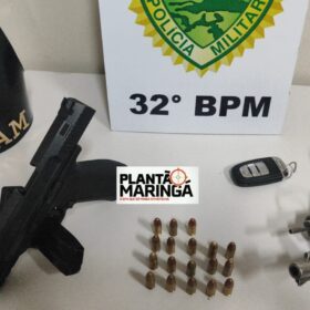 Fotos de Polícia prende grupo que se preparava para executar desafeto em Mandaguaçu