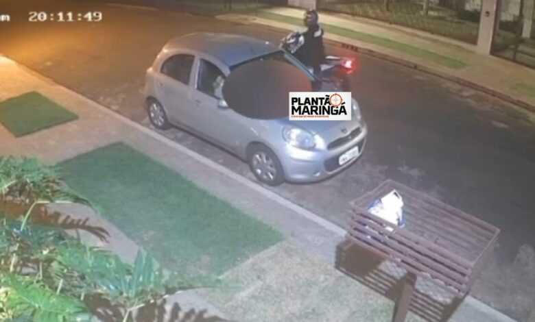 Fotos de Polícia procura suspeitos de assalto a duas mulheres, em Maringá