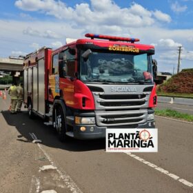 Fotos de Acidente grave no Contorno Norte deixa motociclista ferido