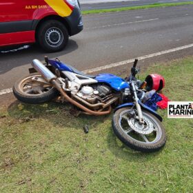 Fotos de Acidente grave no Contorno Norte deixa motociclista ferido