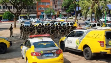 Fotos de Polícia Militar de Maringá realizou o lançamento da 'Operação Força Total' nesta quinta-feira