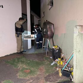 Fotos de Criminosos armados invadem residência e atiram contra casal