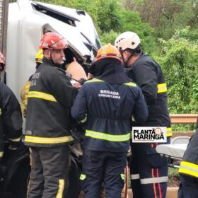 Fotos de Duas pessoas sofrem ferimentos graves após acidente no contorno de Marialva