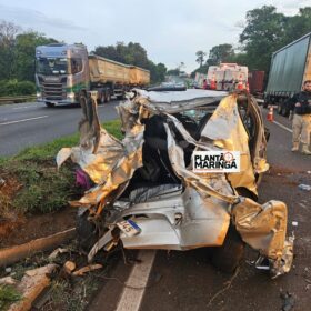 Fotos de Duas pessoas sofrem ferimentos graves após acidente no contorno de Marialva