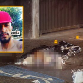 Fotos de Homem é executado com 16 tiros na noite desta sexta-feira - câmera registraram o crime