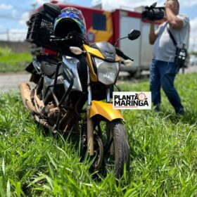 Fotos de Homem é intubado e socorrido em estado gravíssimo após ser atropelado em Maringá