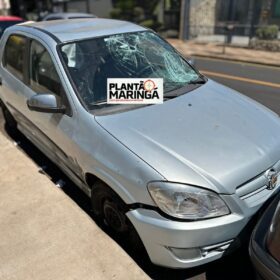 Fotos de Homem é levado para hospital após ser esfaqueado em Maringá