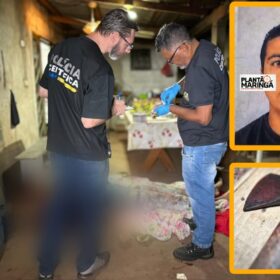 Fotos de Homem é morto a golpes de machado e assassino enrola corpo em cobertores em Sarandi