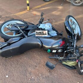 Fotos de Homem fica ferido após sofrer queda de moto em Sarandi