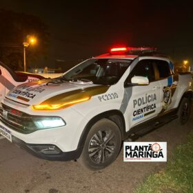 Fotos de Homem morre atropelado após supostamente pegar 'rabeira' em um caminhão em Maringá