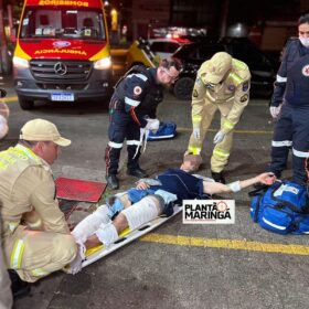 Fotos de Homem se intromete em briga e acaba baleado em posto de combustível em Maringá após discussão