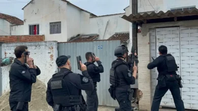 Fotos de Megaoperação policial cumpre 137 mandados contra o tráfico