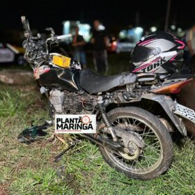 Fotos de Câmera registra acidente que deixou moça entre a vida e a morte em Maringá