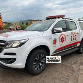 Fotos de Motociclista a caminho do trabalho morre em acidente no Contorno Sul em Maringá 