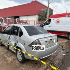 Fotos de Motociclista a caminho do trabalho morre em acidente no Contorno Sul em Maringá 