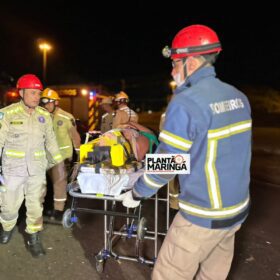 Fotos de Motorista com suspeita de embriaguez provoca acidente ao dirigir na contramão em Maringá