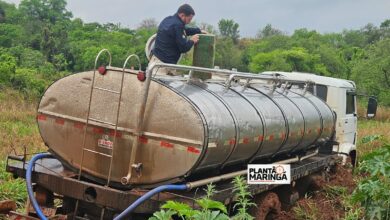 Fotos de Polícia Rodoviária Federal de Maringá apreende caminhão tanque abarrotado com maconha