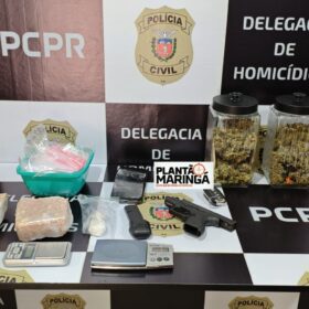 Fotos de Suspeito de tentativa de homicídio é preso pela Polícia Civil de Maringá 