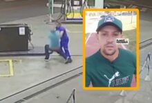 Fotos de Vídeo divulgado por posto de combustível onde ocorreu briga que terminou com morte de homem em Maringá mostra que frentista se defendeu após ser atacado