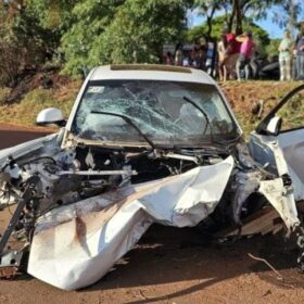 Fotos de Adolescente morre em acidente na rodovia PR-558