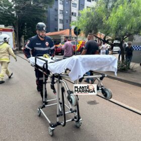 Fotos de Câmera registra carro avançando preferencial e provocando acidente em Maringá